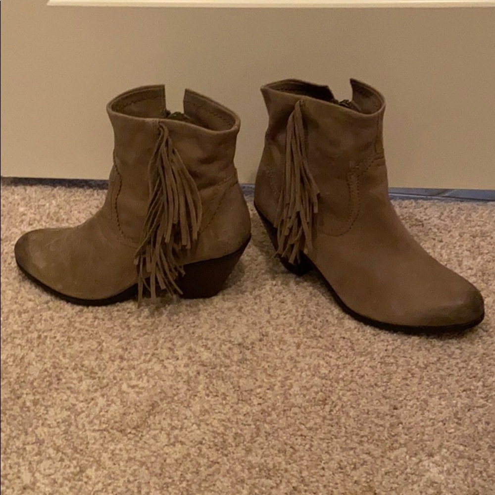 Sam Edelman Fringe Booties